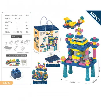 HK Mini konstruktor sa stolom za slaganje 