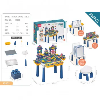 HK Mini višenamenski sto za igru sa kockama 