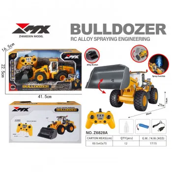 HK Mini buldožer na daljinsko upravljanje 1:18 