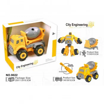 HK Mini igračka građevinski kamion,uradi sam 