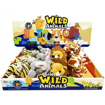 Safari pliš životinje u displeju 