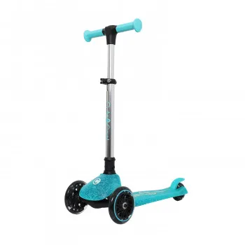Cute&Cool svetleći sklopivi trotinet Galaxy Green 