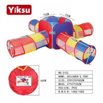 HK Mini tunel i šator za igru 