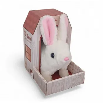 Magaza Plišani zec interaktivni bijeli 