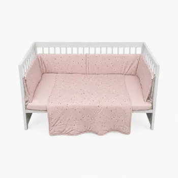 Lillo&Pippo punjena posteljina 3/1, Terrazzo Pink 