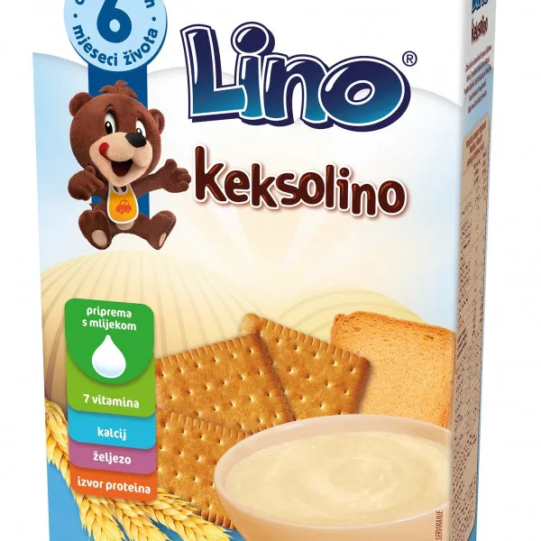 Lino bezmliječna instant kaša keksolino 200g 