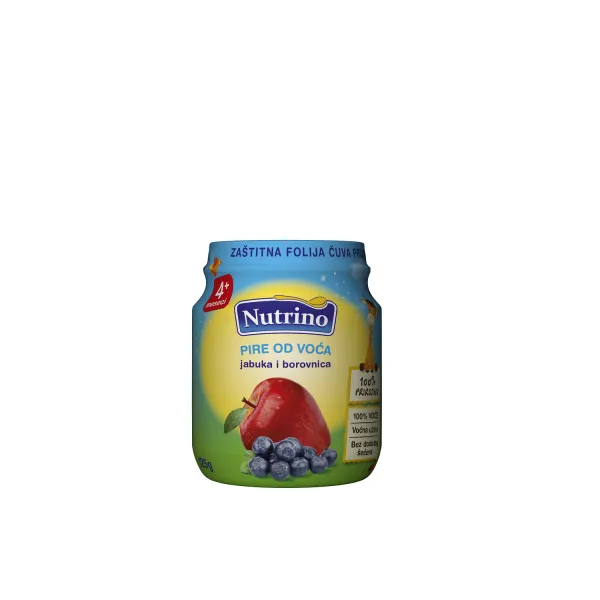 Nutrino kašica jabuka i borovnica 125g 