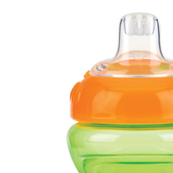 Nuby čaša sa sil. piskom, no spill 9m+, 300ml 
