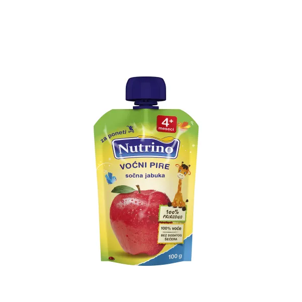 Nutrino pouchers sočna jabuka 100g 