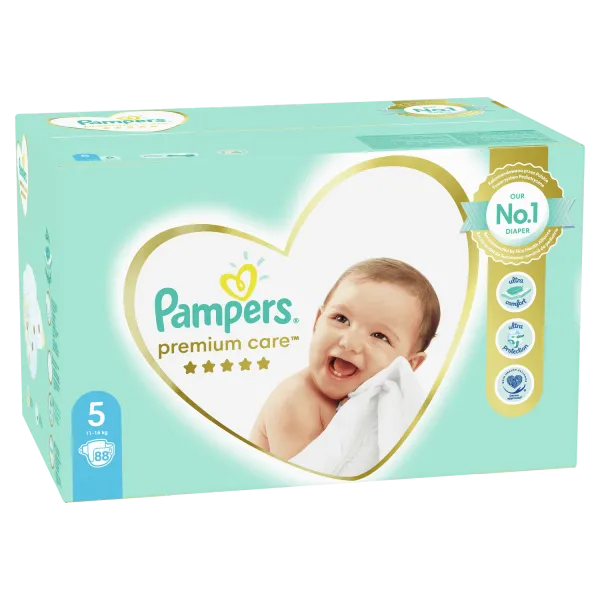 Pampers pelene premium care mega box 5 junior 11-16kg 88kom 