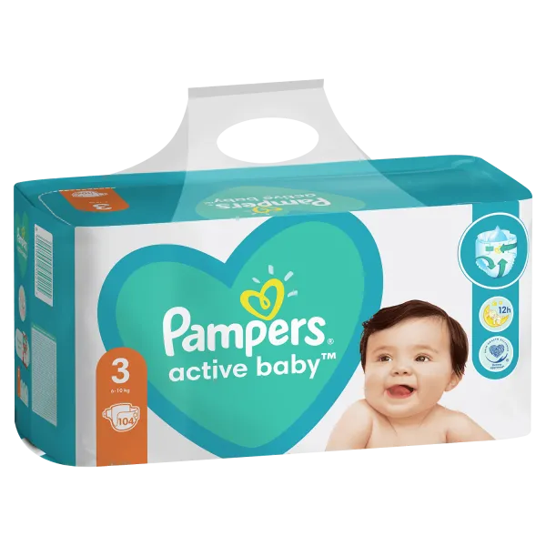 Pampers pelene bag 3 midi 6-10kg 104kom 