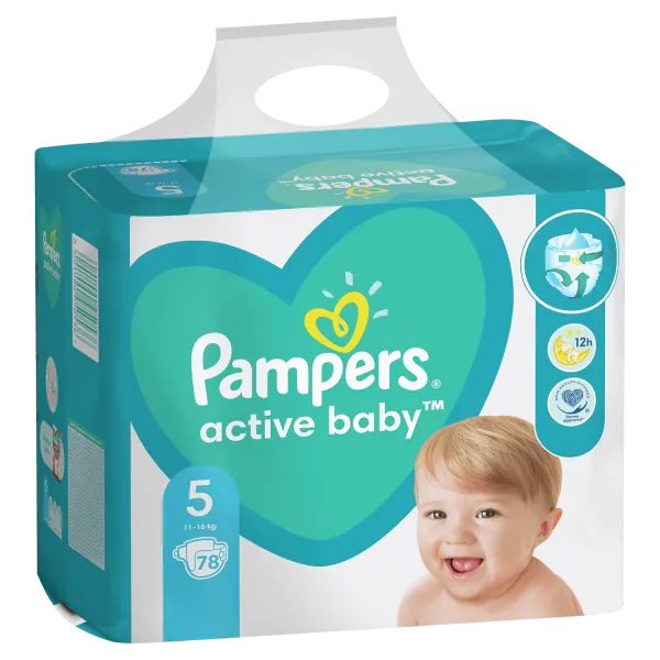 Pampers pelene bag 5 junior 11-16kg 78kom