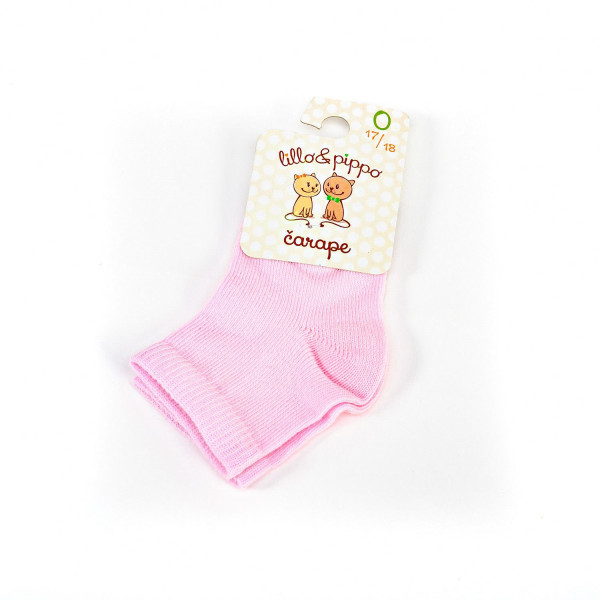 Lillo&Pippo sokne 108-B,roze,00