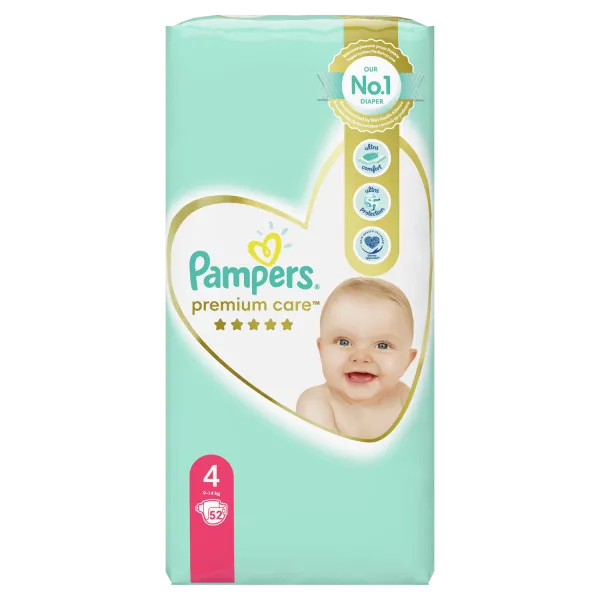 Pampers pelene premium VP 4 maxi 8-14kg 52kom 