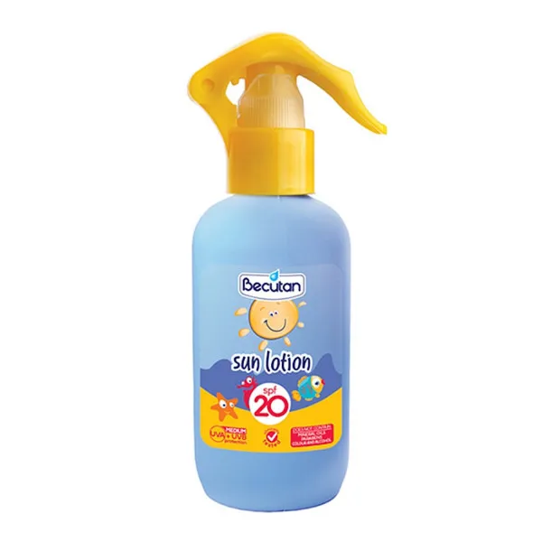 Becutan baby mlijeko za sunčanje SPF20 150ml 