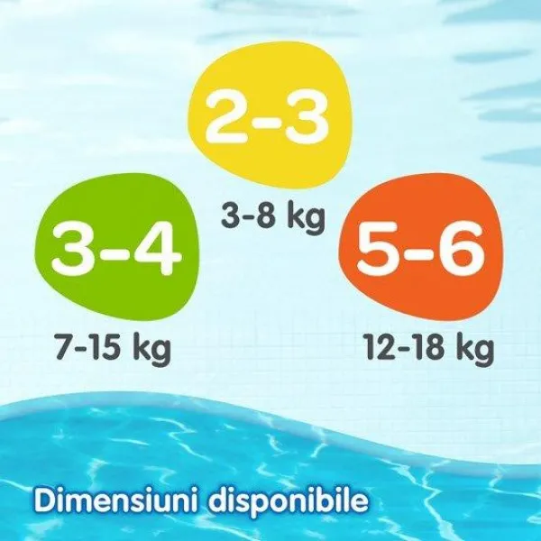 Huggies pelene za kupanje 5-6, 12-18kg, 11 kom
