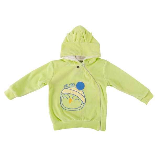 Lill&Pippo bebi jakna sa kapuljačom 3003-N dečaci,pliš,68(6M+) 