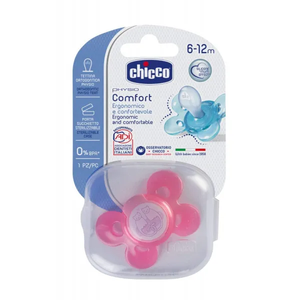 Chicco cucla Giotto Comfort sil. 6m+, kutija, roze 