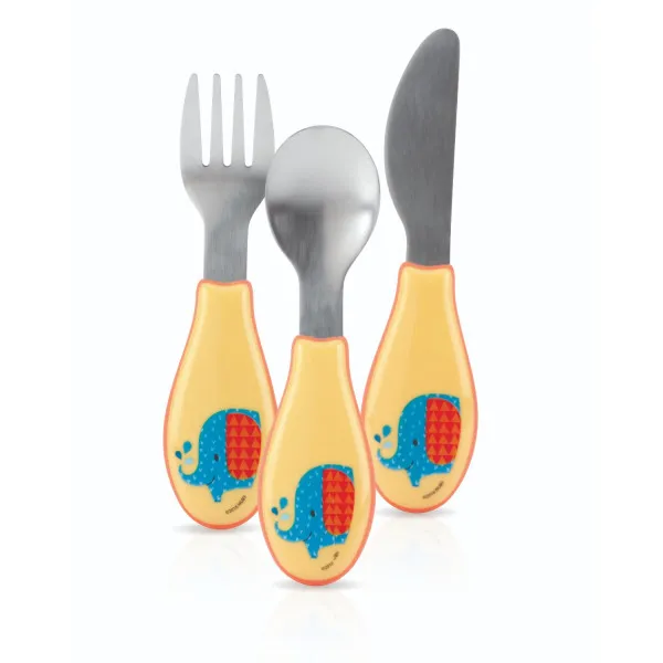 Nuby set - kašika, viljuška, nož