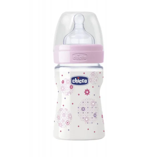 Chicco PP flašica Giotto 150 ml sil. djevojčice 0m+ 