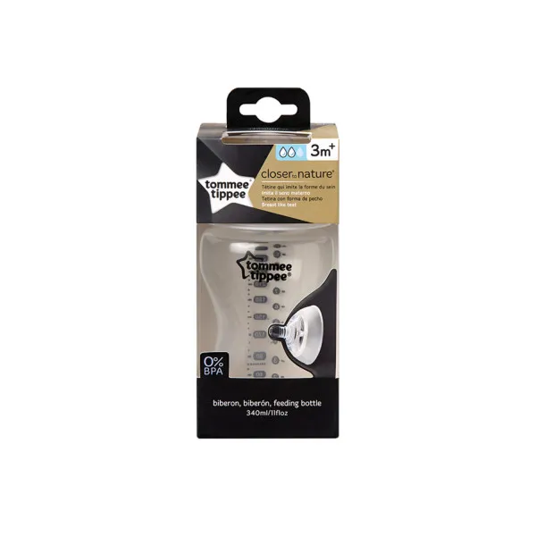 Tommee Tippee plastična flašica Easy-vent 340ml 3m+