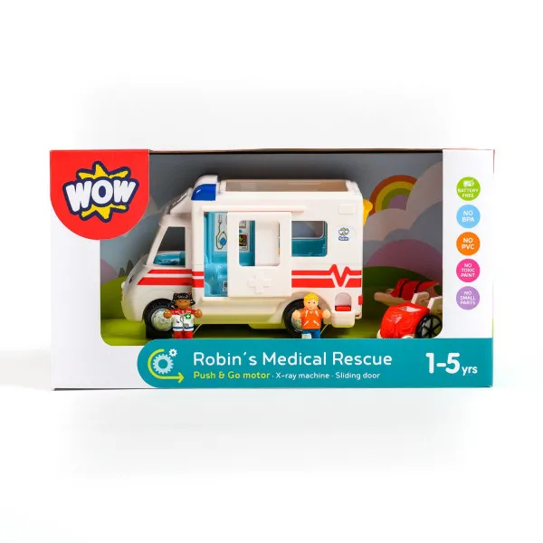 Wow igračka ambulantna autoRobins Medical Rescue