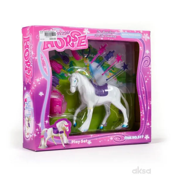 Hk Mini igračka set Princezin konjić