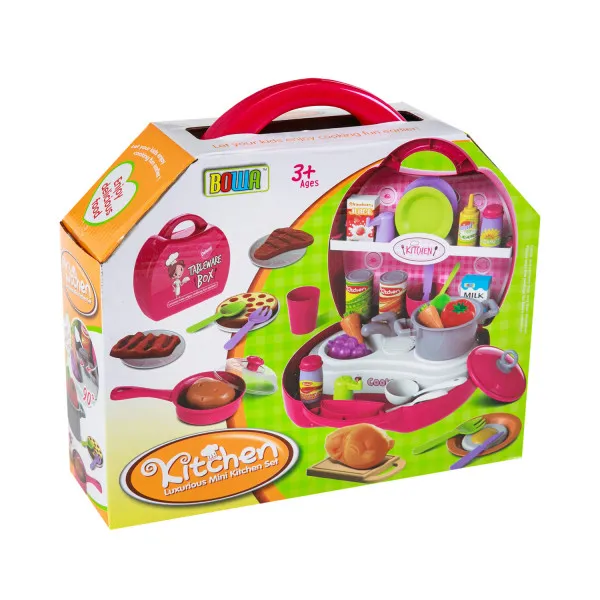 Qunsheng Toys, igračka, kuhinja u koferu