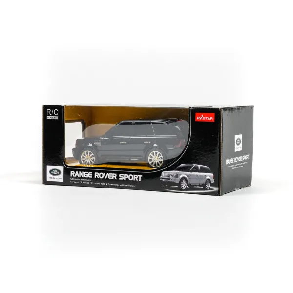 Rastar RC auto Range Rover Sport 1:24-crn,siv 