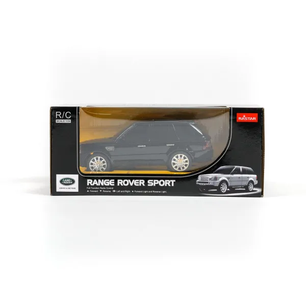 Rastar RC auto Range Rover Sport 1:24-crn,siv 