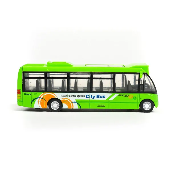 Hk Mini igračka gradski autobus, display 6 komada