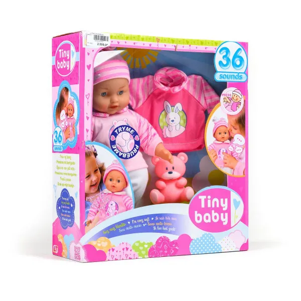 Loko toys,lutka beba sa funkcijama sa odjećom, 30cm 