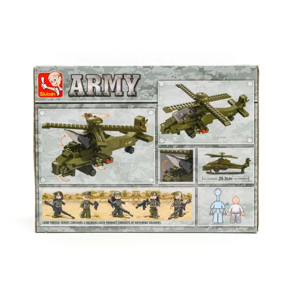 Sluban kocke, vojni helikopter, 199 kom