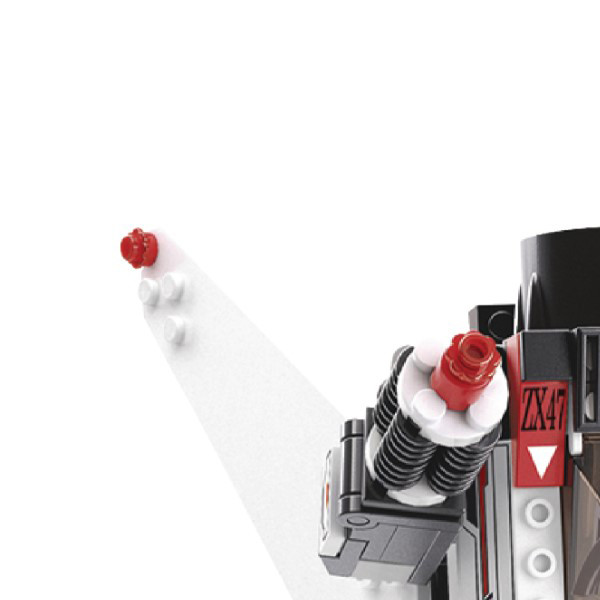 Sluban kocke, robot navigator, 135 kom 