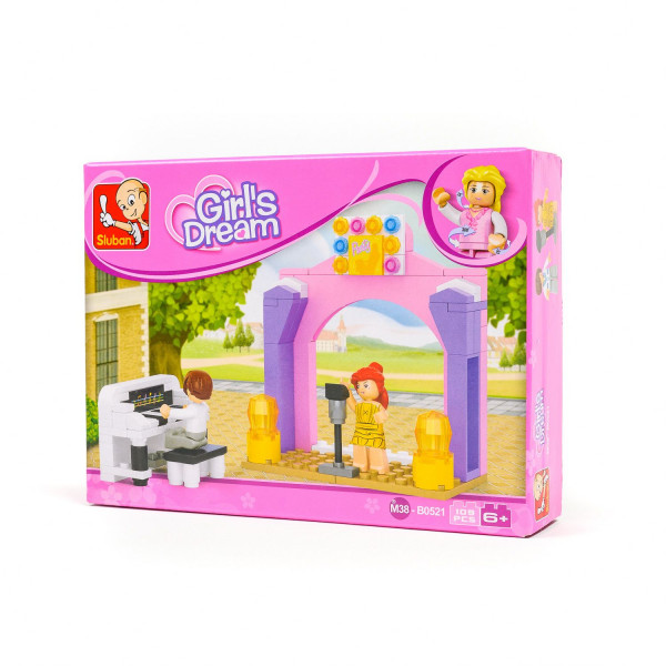 Sluban kocke, klavir, 109 kom
