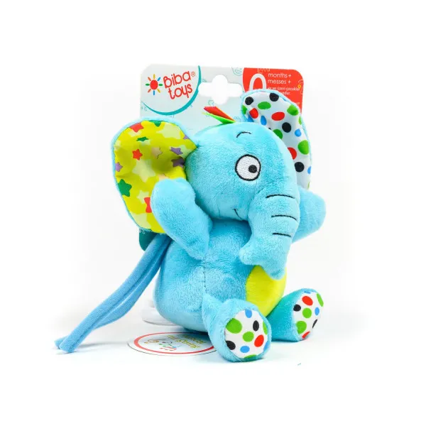 Biba toys plisana muzicka igracka - slon