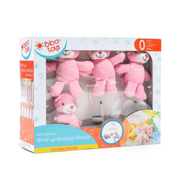 Biba Toys muzička vrteška veseli medvedići