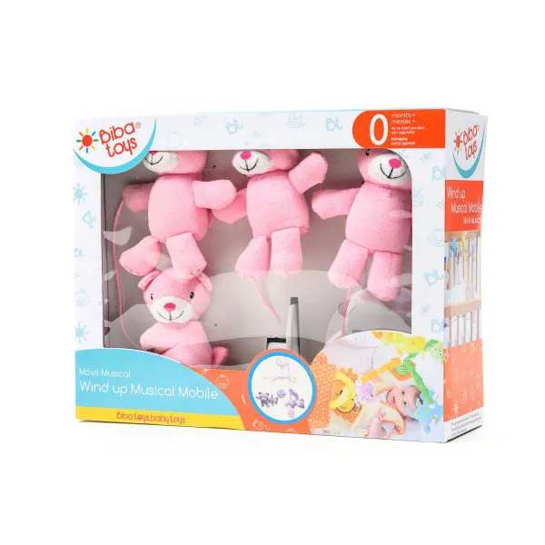 Biba Toys muzička vrteška veseli medvedići