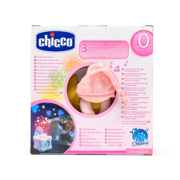 Chicco muzički projektor u obliku kocke (fd)-roze 