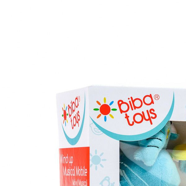 Biba Toys muzička vrteška drugari iz džungle - lux 