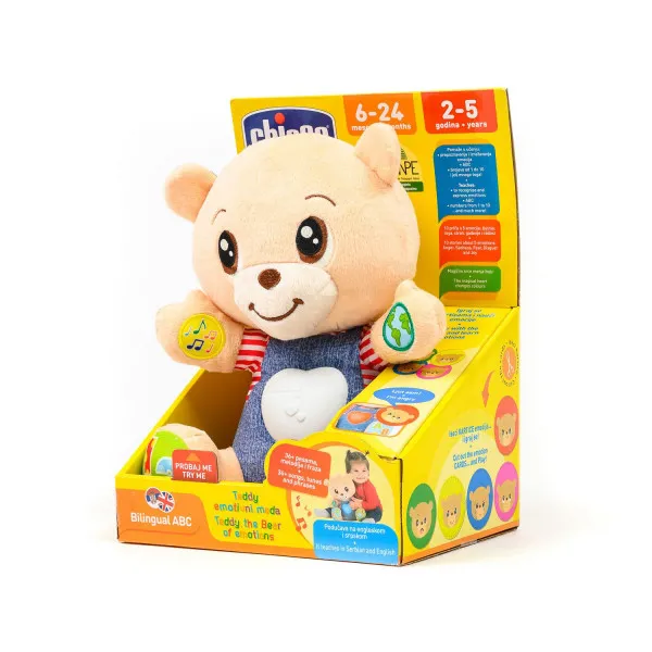 Chicco igračka emotivni medo Teddy