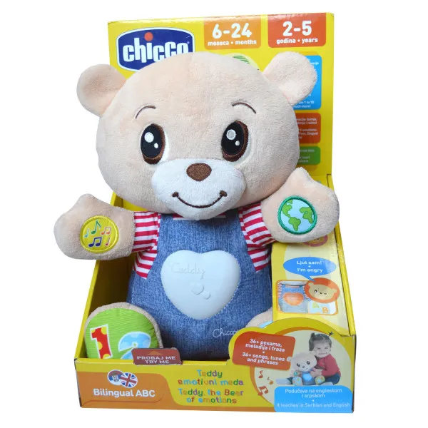 Chicco igračka emotivni medo Teddy