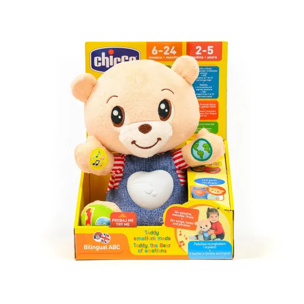 Chicco igračka emotivni medo Teddy