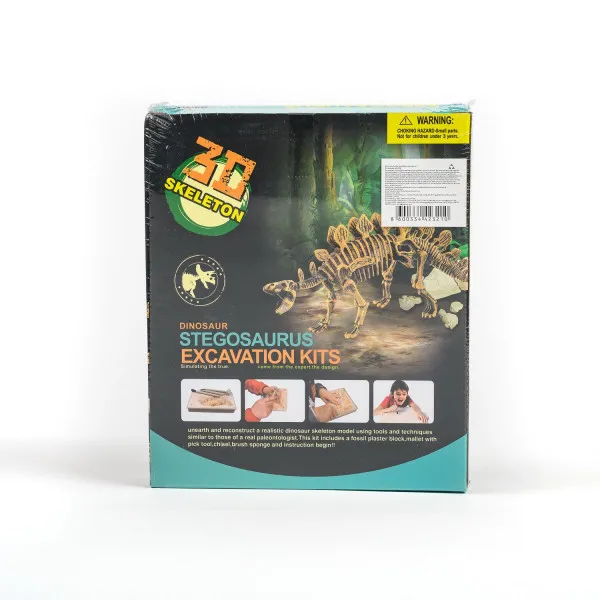 HK Mini igračka arheološki set Stegosaurus