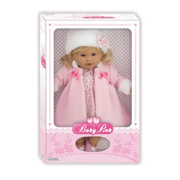 Loko toys,lutka djevojčica u kaputiću, 39cm 