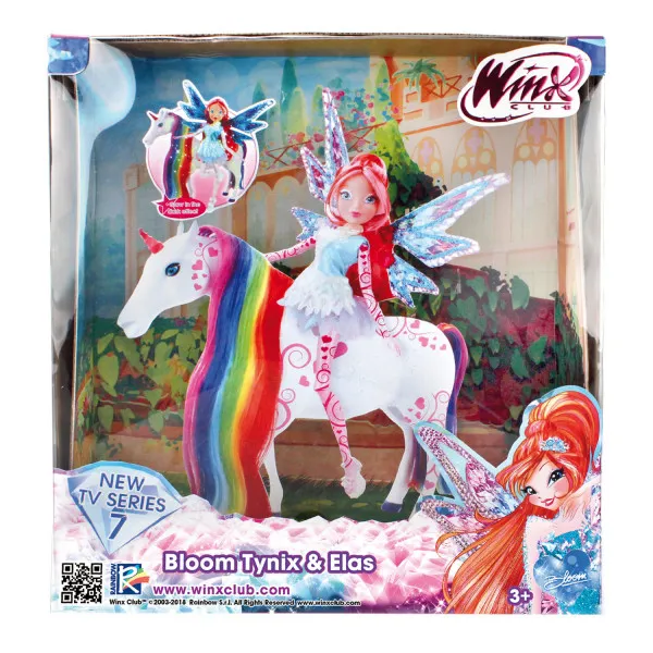 Winx Lutka Bloom Tynix&Elas Jednorog 26 Cm 127430