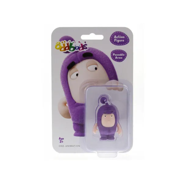 Oddbods Jeff figurice 4,5cm 