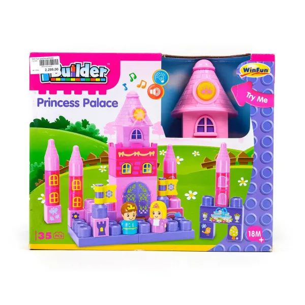 Win Fun igračka set kocki Palata - 35 kom