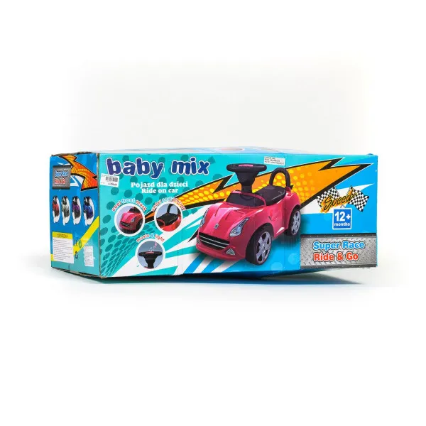 Baby Mix guralica autić - bela 