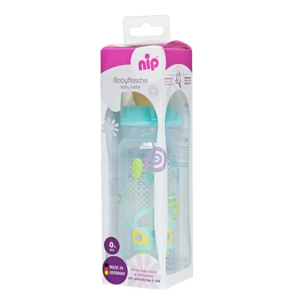 Nip PP fl. Family Unisex 250ml kauč. cucla 0-6m